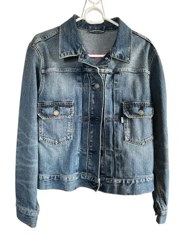 킴 존스 프로덕션 GU 콜라보 데님 자켓 M 사이즈