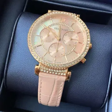 스와로브스키 시계 핑크 SWAROVSKI