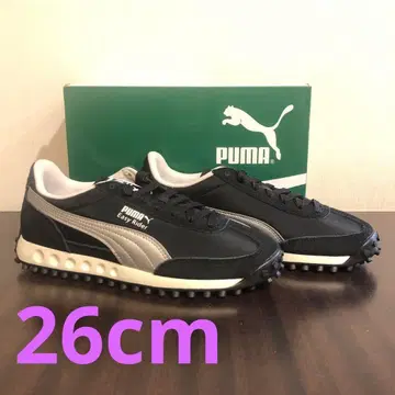 푸마 스니커즈 남성용 이지 라이더 II 테크노 26cm 블랙 컬러
