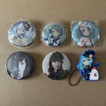 Roselia 히카와 사요 후지큐 타월 캔뱃지 마루이 유카타 3.5