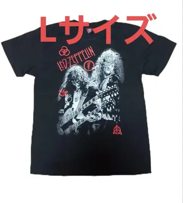 밴딩 티셔츠 LED ZEPPELIN 레드 제플린 L 사이즈