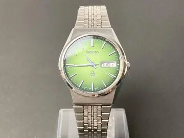 작동 제품 SEIKO 세이코 TYPE2 손목시계 그린 다이얼