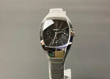 작동 상품 SEIKO 세이코 루키아 손목시계 여성용 블랙 다이얼