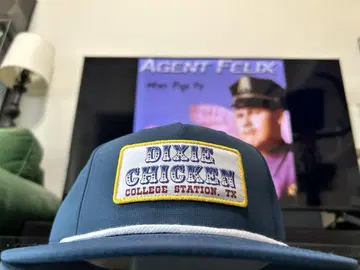 USA 레스토랑 디키 치킨 Dixie Chicken 캡 네이비