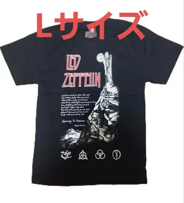 밴딩 티셔츠 LED ZEPPELIN 레드 제플린 L 사이즈