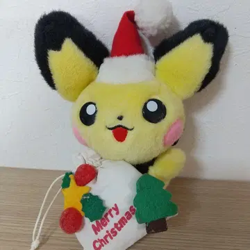 포켓몬 TOMY 피츄 산타 봉제 인형