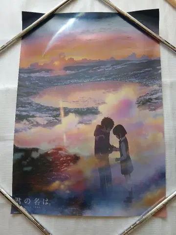 너의 이름은. A2 메탈릭 포스터