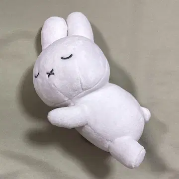 루나 수면 친구 봉제 인형 미피 토끼 화이트 미피
