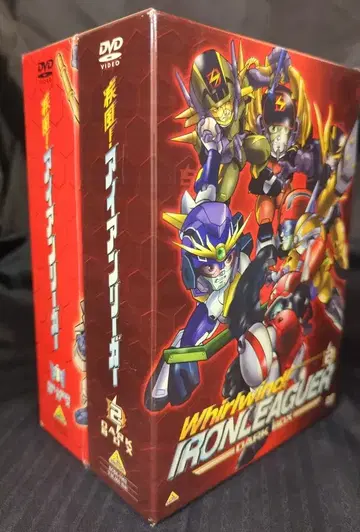 애니메이션 DVD ! 아이언 리거 DVD-BOX 전 2권 세트