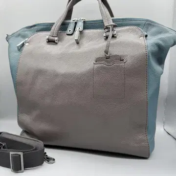 새상품급 FURLA 브리프 케이스 비즈니스 백 2way 대용량 주름 가죽