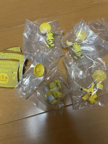 포켓몬 팔레트 컬러 컬렉션 피규어 마스코트 피카츄