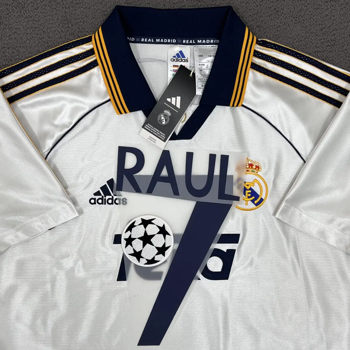 99/00 Real Madrid Home NO.7 Raul Jersey on Bunjang Global Site.