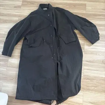 FREAK'S STORE 블랙 모즈 코트 S