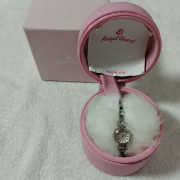 Angel Heart 핑크 아날로그 시계