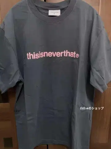 디스이즈네버댓 반팔 티셔츠 그레이 남녀 공용 M