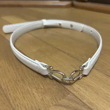 snidel 스나이델 비트 벨트 화이트