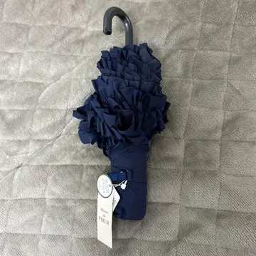 메종 드 플뢰르 접이식 양산 네이비