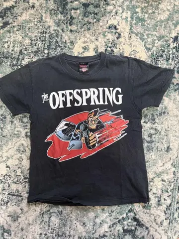 90s 1998 The Offspring 락 밴드 티셔츠 밴 티셔츠