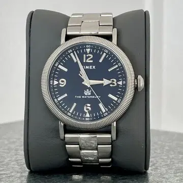 TIMEX (타이맥스) 네이비 실버 손목시계 TW2W20500