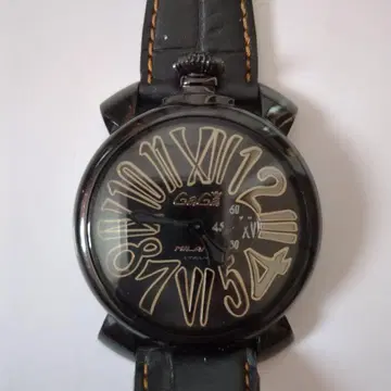 가가 밀라노 시계 블랙