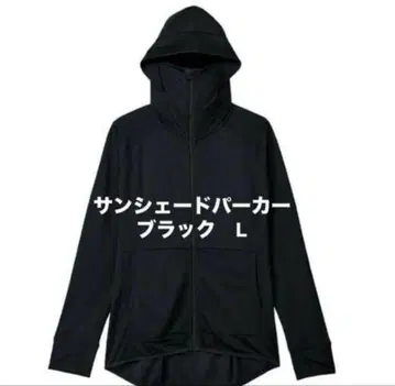 워크맨 L 여성용 쿨 UV 선쉐이드 후드티 블랙