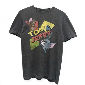 TOM & JERRY 톰과 제리 애니메이션 프린트 티셔츠 861