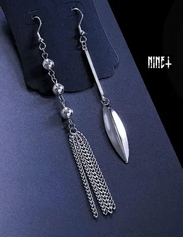 1220 롱 귀걸이 비대칭 모드 귀걸이 PIERCE 개성