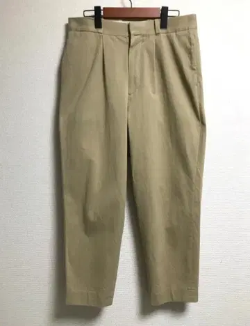 YAECA 야에카 치노 팬츠 TUCK TAPERED/사이즈 30