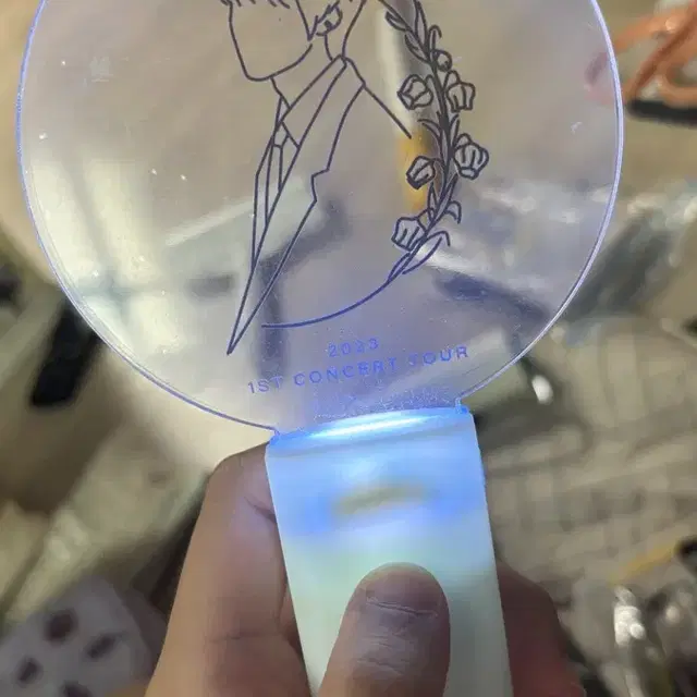 하현상 첫콘 응원봉