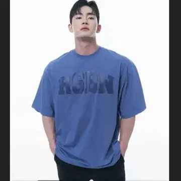 born to win RSBN 로고 오버 사이즈 티셔츠