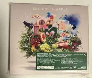미세스 그린 애플 베스트 앨범 10 초회 한정판 CD BluRay