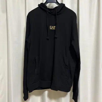 EA7 Emporio Armani 블랙 후드티 M 사이즈
