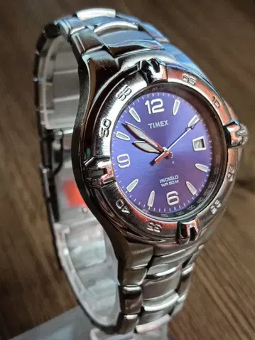 TIMEX indiglo 인디글로 나이트 라이트 WR50M