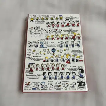 PEANUTS 탄생 70주년 기념 엽서 세트 한정품 스누피 타운