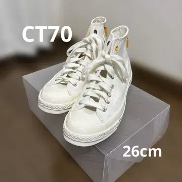 CT70 컨버스 화이트 스니커즈 하이컷