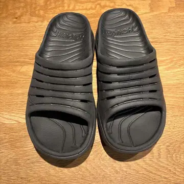 HOKA oneone 호카 리커버리 샌들 블랙 25cm