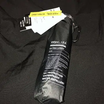 wpc IZA 접이식 우산 ULTRA LIGHT 블랙
