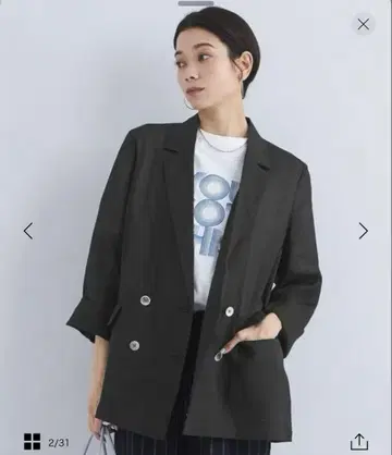 시어 라미 셔츠 자켓