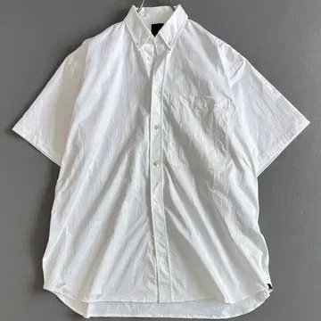 다이와 피어 Tech BD S/S 반팔 셔츠 버튼 다운 화이트 M rk5