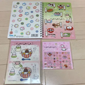 산엑스 냥냥냥코 3개 세트 헤이세이 레트로