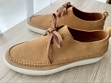 Clarks 케셀 크라프트 천연 가죽 소프트 가죽 브라운 UK8