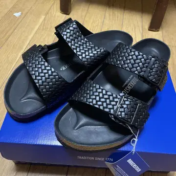 BIRKENSTOCK 뜨개질 샌들 블랙 44