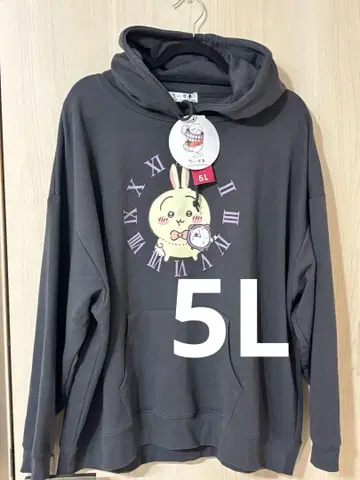 미사용 새상품 택 포함 치이카와 (먼작귀) 토끼 후드티 아베일 5L