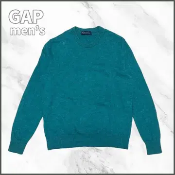 GAP 터콰이즈 니트 크루넥 니트 빈티지 아카이브