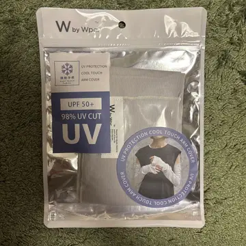 Wpc. UV 차단 접촉 냉감 암 커버 그레이