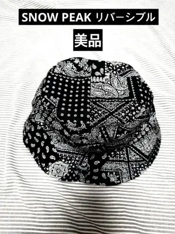 [새상품급] Snow Peak 버킷햇 리버서블