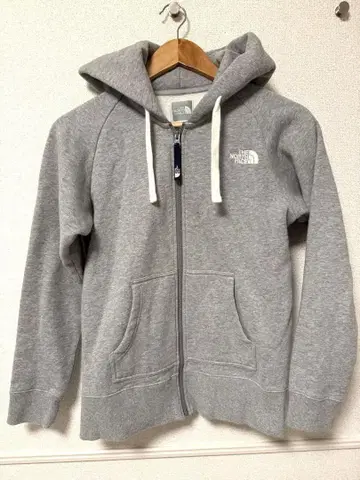 THE NORTH FACE 그레이 후드 부착 후드티