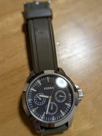 FOSSIL 크로노그래프 블랙 워치