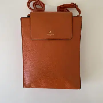 PELLE BORSA 오렌지 미니 백