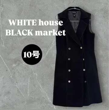 새상품급! WHITE house BLACK market 블랙 코트 10호